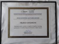 Vedkyňa zo Slovenskej akadémie vied ocenená za prínos  v oblasti toxikológie