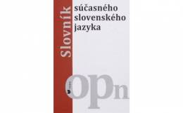 Slovník súčasného slovenského jazyka O – Pn