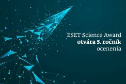 Ocenenie ESET Science Award spúšťa nominácie do...
