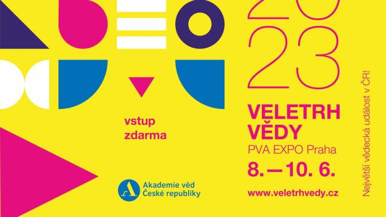Pozvánka na český Veletrh vědy, ktorý sa koná od 8. do 10. júna v Prahe