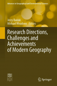 Svetová publikácia Smery výskumu, výzvy a úspechy modernej geografie s prispením vedkyne z Geografického ústavu SAV, v. v. i.
