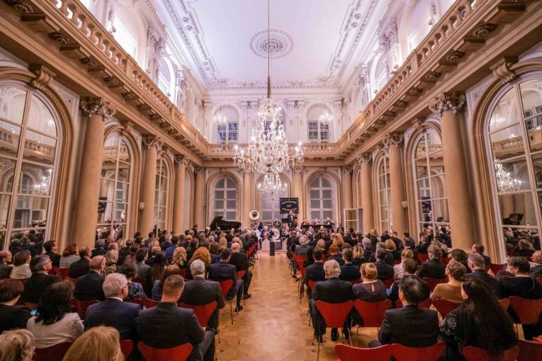 Novoročný koncert SAV sa konal v bratislavskom Primaciálnom paláci