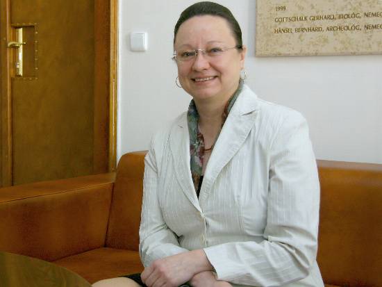 PhDr. Hana Urbancová, CSc., riaditeľka Ústavu hudobnej vedy SAV.