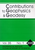 Contributions to Geophysics and Geodesy