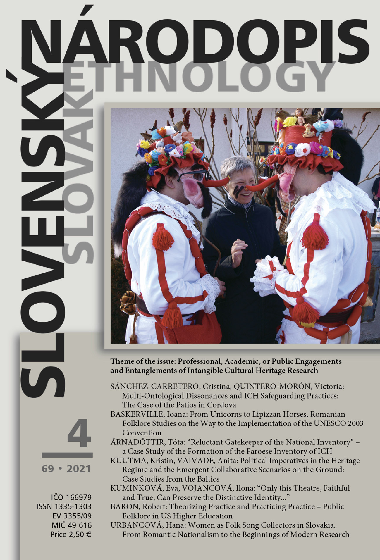 Slovenský národopis / Slovak Ethnology