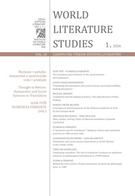 World Literature Studies