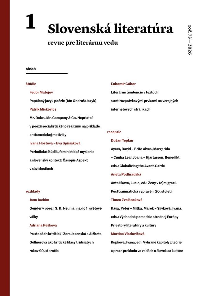 Slovenská literatúra
