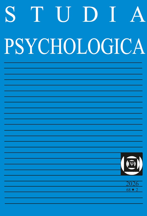 Studia Psychologica