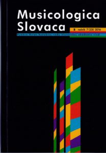 Musicologica Slovaca 