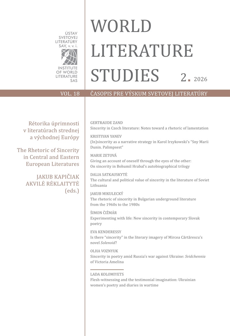World Literature Studies