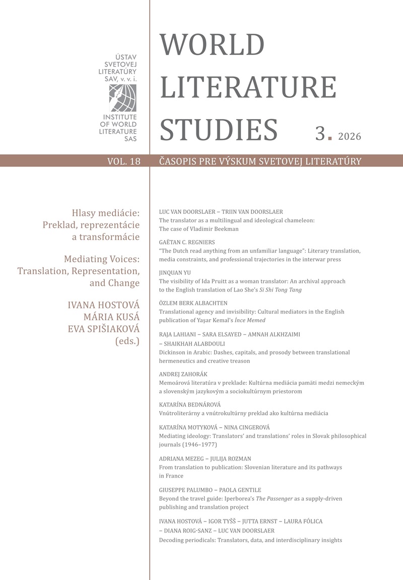 World Literature Studies
