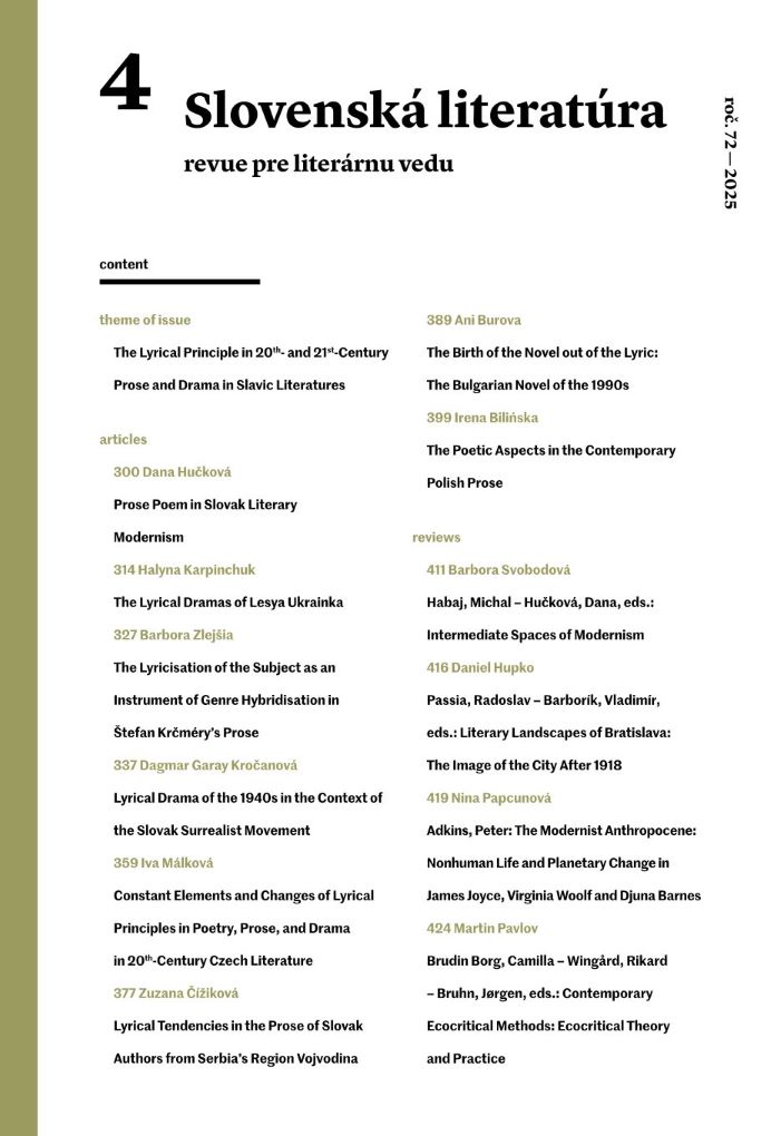 Slovenská literatúra