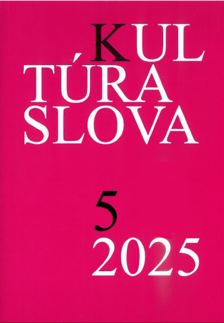 Kultúra slova